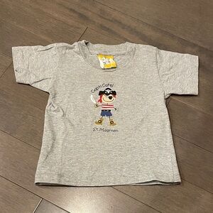 Gray Pirate Kids T-Shirt Tee